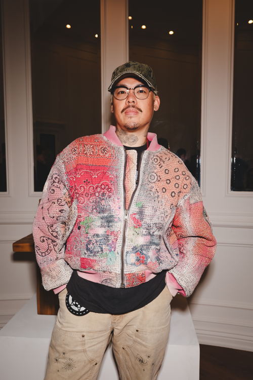 Dr. Woo (tattooist) at DESIGN MIAMI.LA 2024 © BFA for Design Miami