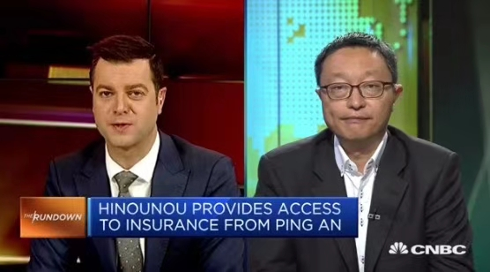 CNBC live TV interviews HiNounou Founder & CEO, Charles Bark