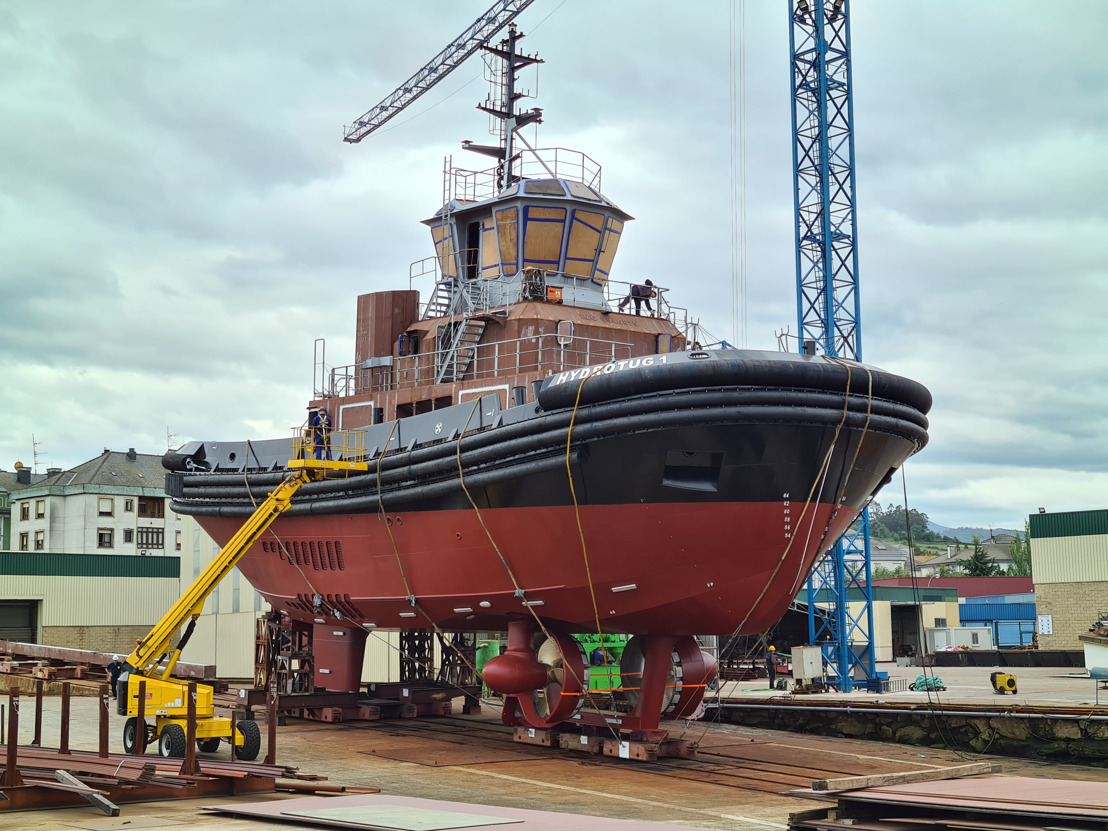 Le Port d'Anvers-Bruges et CMB.TECH préparent l'Hydrotug, le premier remorqueur à hydrogène