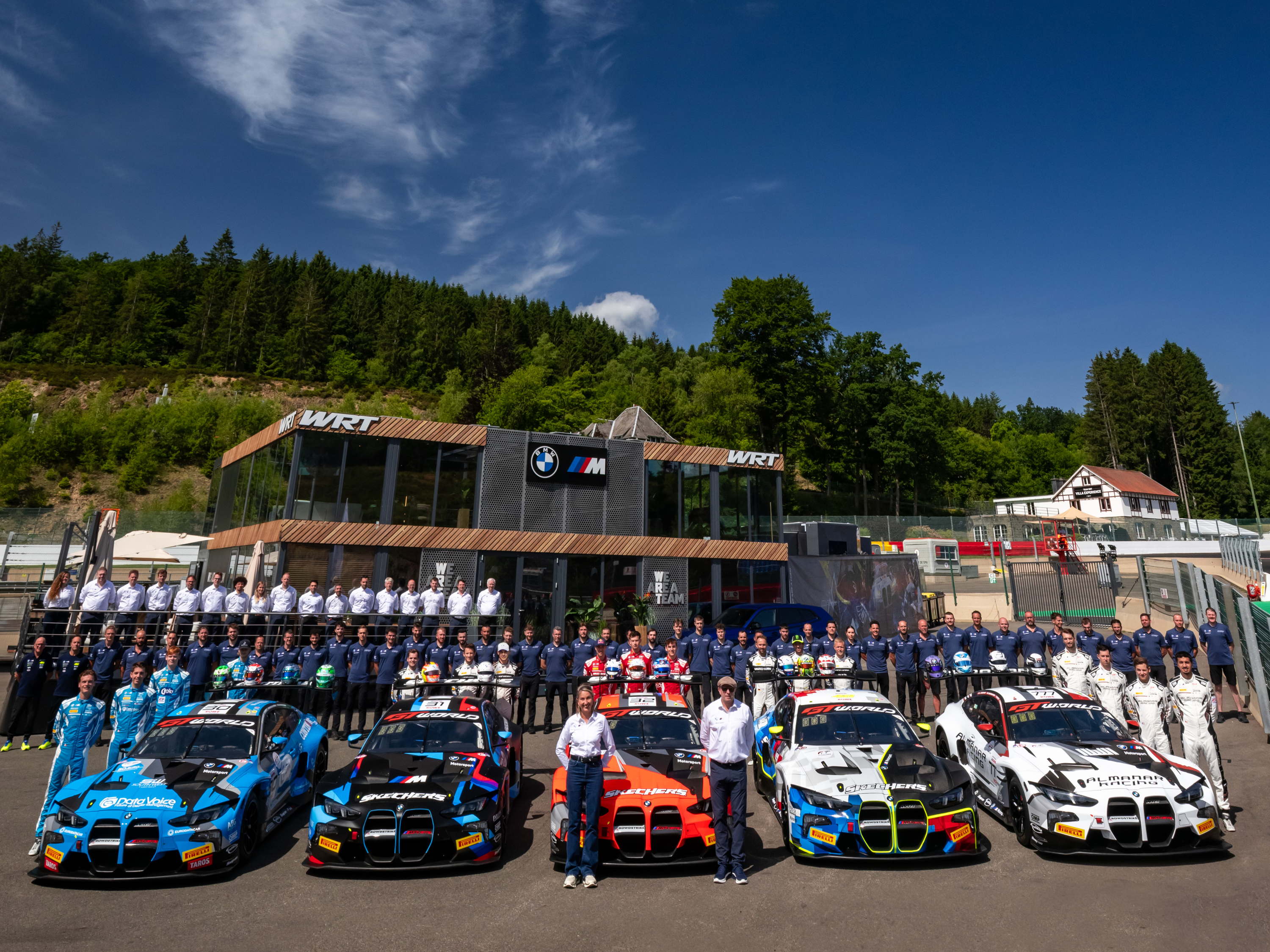 FULL TEAM EFFORT SEES ALL TEAM WRT CARS REACH 24 HOURS OF SPA FINISH LINE