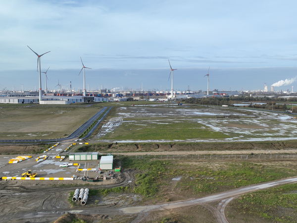 Premier pionnier circulaire s'installe sur NextGen Demo dans le port d'Anvers