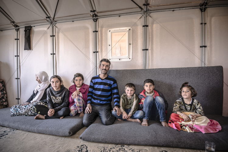 Kawergosk Refugee Camp, Erbil, Iraq March 2015 © Better Shelter