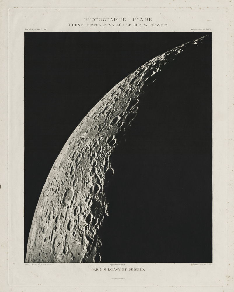 © Pierre Puiseux &amp; Maurice Loewy (FR) - Atlas photographique de la lune - 1896 - 1910