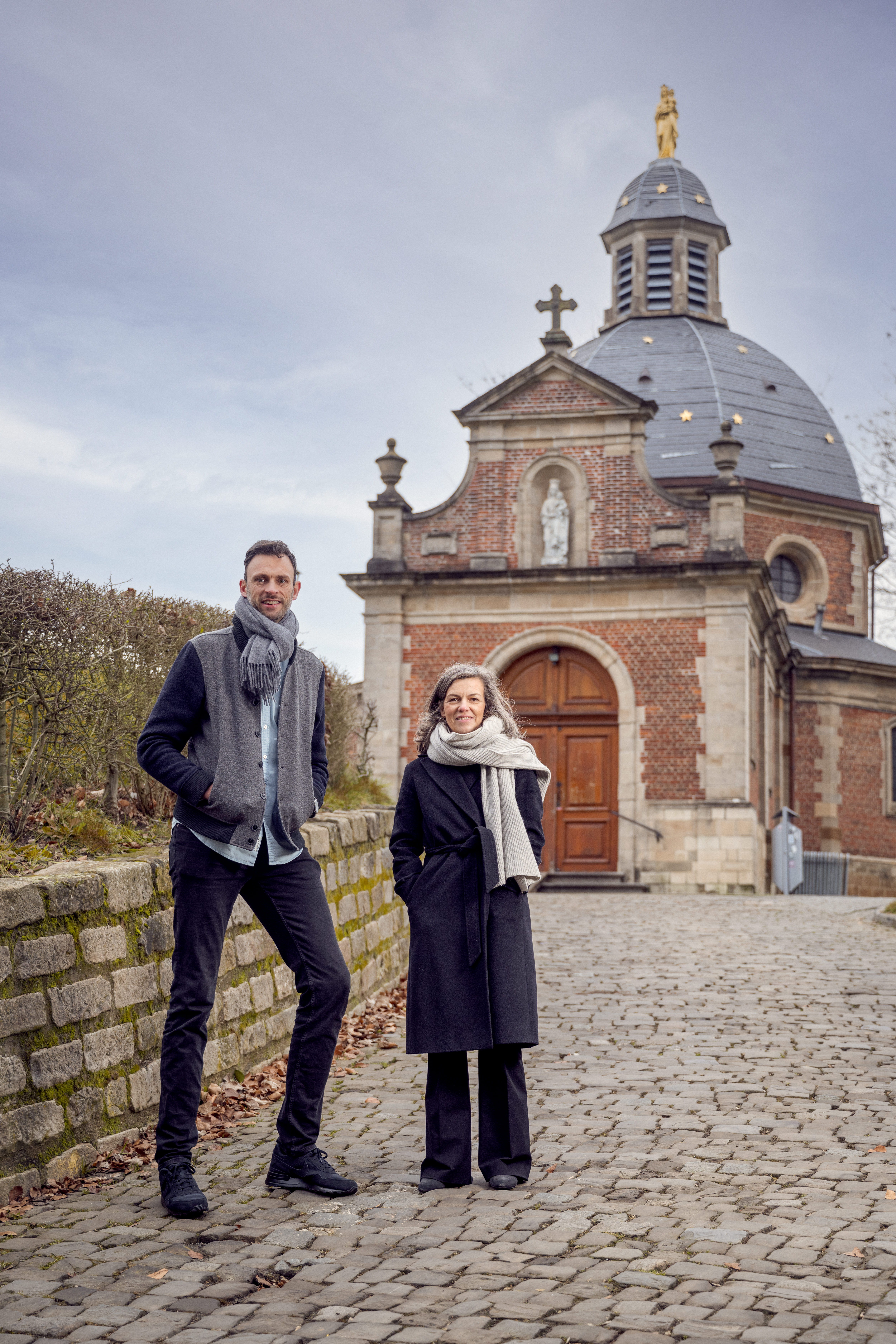 Thomas Van den Spiegel, CEO de Flanders Classics, et ​
Stefanie Pauwels, Head of Sales & Marketing chez KPMG