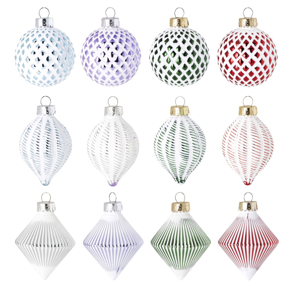 IKEA_VINTERFINT 2023_VINTERFINT 2023 decoration bauble, set of 12_€22,99_PE897116 IKEA_VINTERFINT 2023_VINTERFINT 2023 decoration bauble, set of 12_€22,99_PE897116