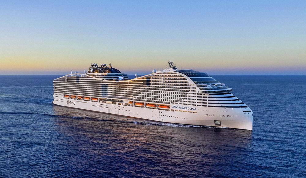MSC World Asia, MSC Cruises' Third World Class Ship Set To Commence Sailings From December 2026