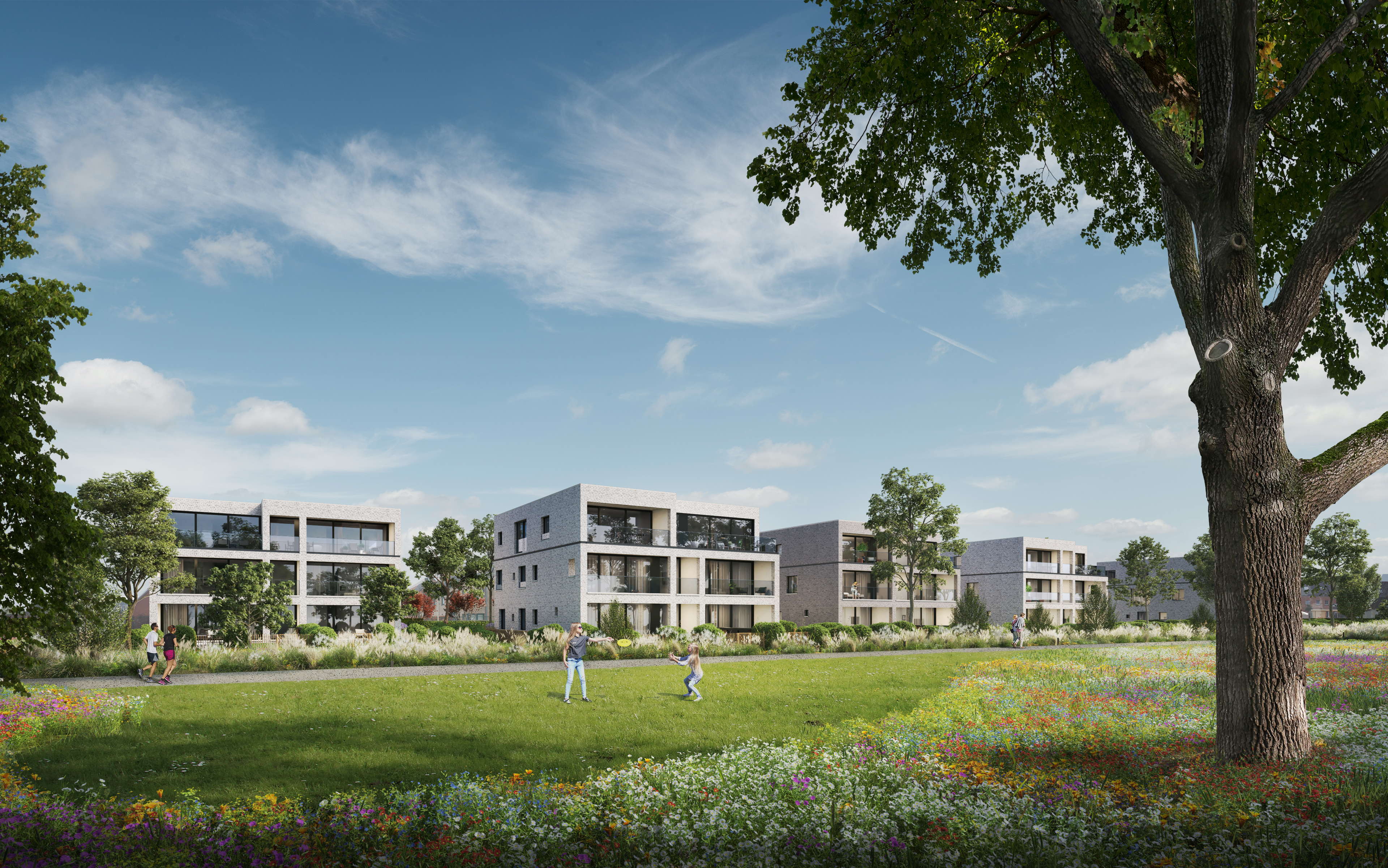 Oud voetbalveld maakt plaats voor 42 appartementen