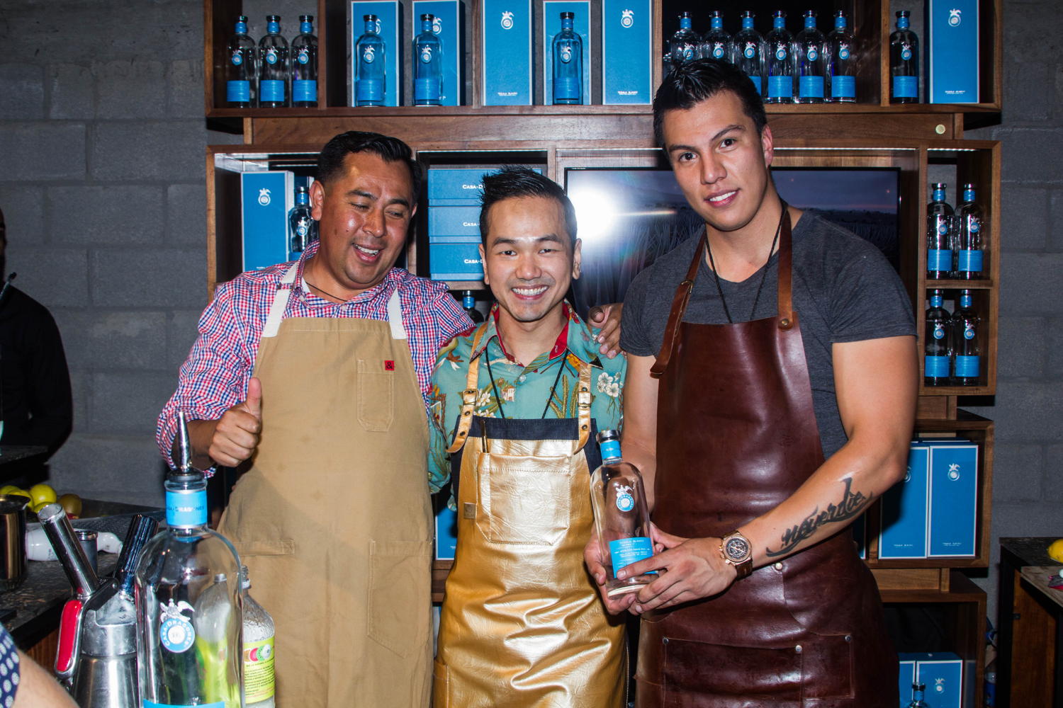 Alejandro Blanco, Antonio Lai y Manuel Valero 