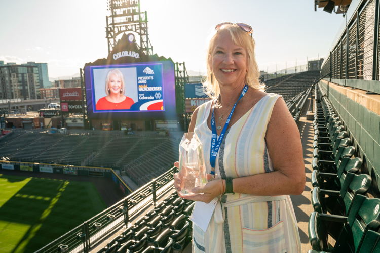 President's Award winner Micki Hackenberger