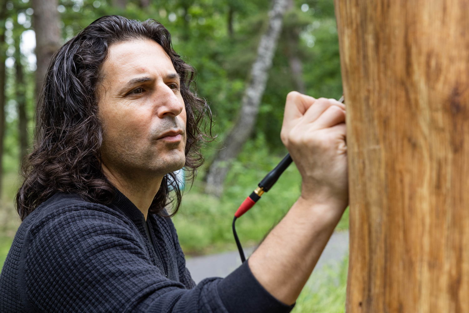 (c) Moonshot - Wandelpad Zwarte Beek, met gedicht van Mustafa Kör