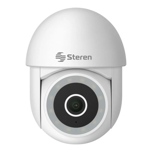 CCTV-218 - Mini cámara de seguridad Wi-Fi 3 Mpx robotizada con seguidor de movimiento para exterior