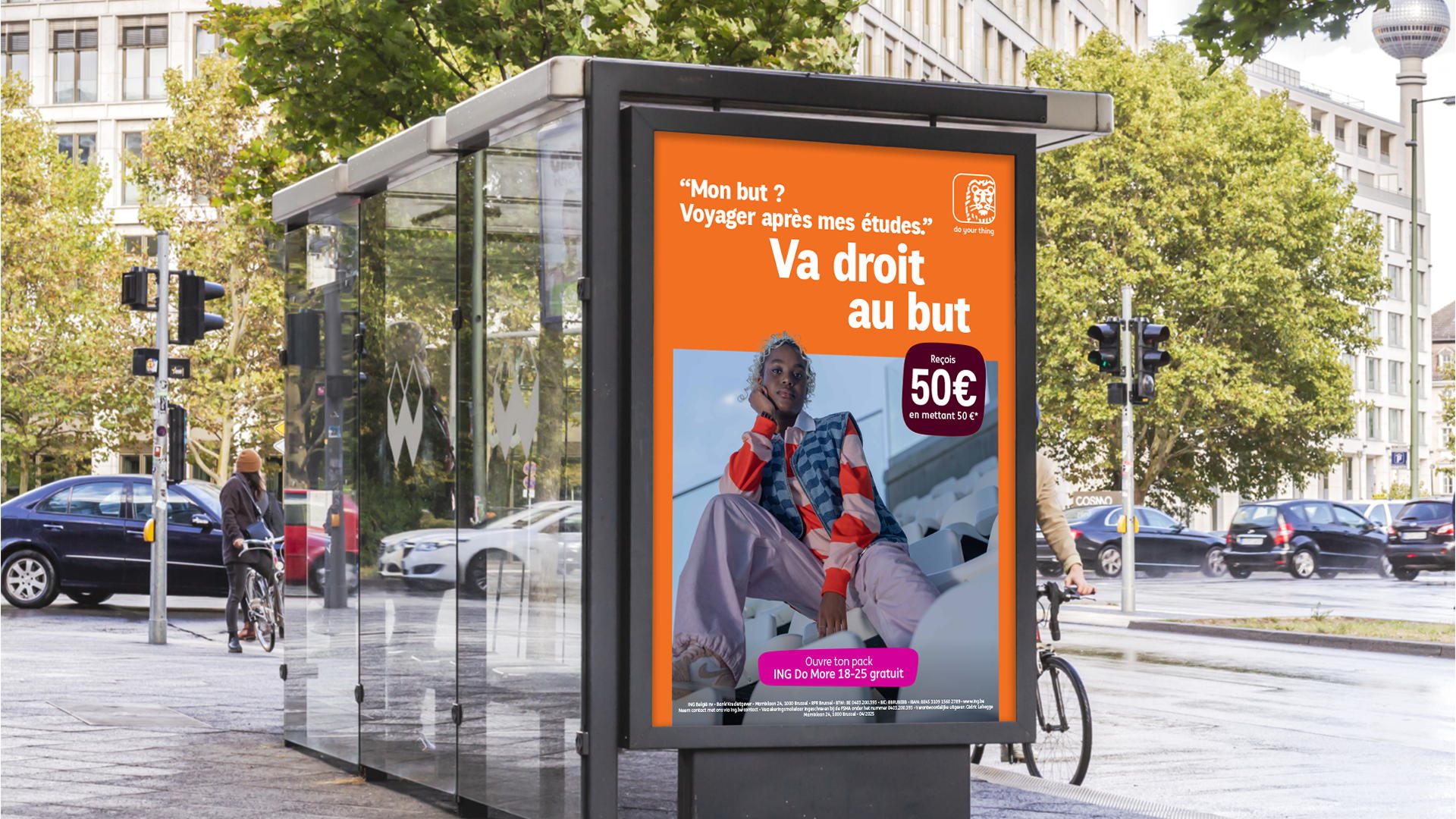 Avec TBWA sur la ligne de touche, ING sponsorise les Red Flames et les ambitions des jeunes.
