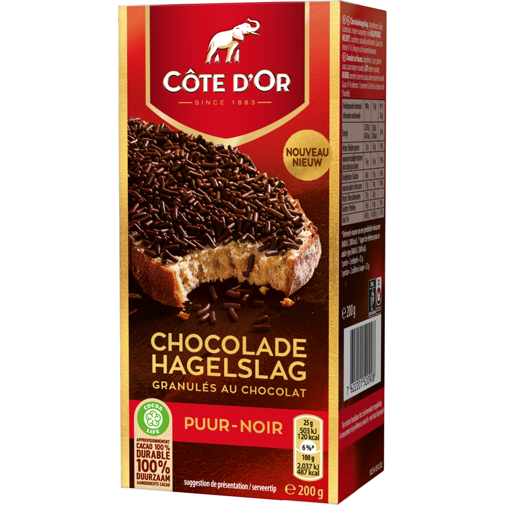 Côte d'Or - Dark Sprinkles
