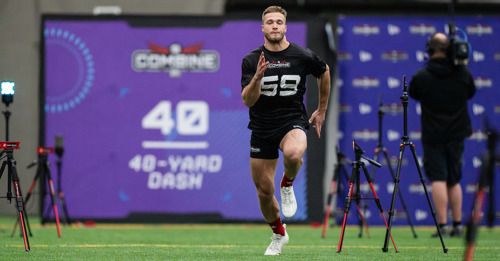 THE RESULTS ARE IN: LABROSSE AND CHRIS-IKE TOP THE 40-YARD DASH WITH 4.51 AT CFL COMBINE