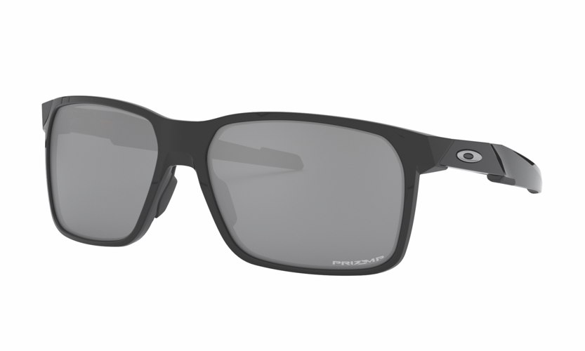 OAKLEY PORTAL X POLISHED BLACK WITH PRIZM BLACK POLARIZED 