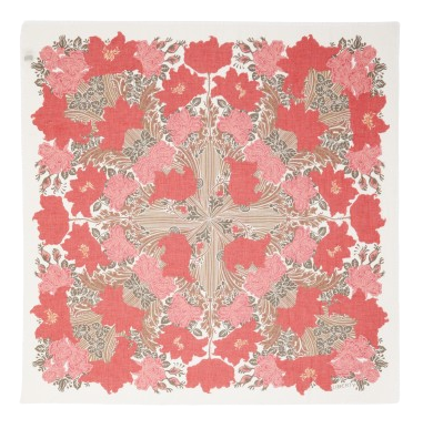 Reverie 140x140cm Modal-Cashmere Scarf - Pink by Liberty, £195 I www.libertylondon.com