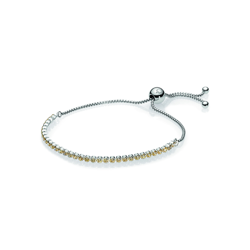 Golden Sparkling Strand Bracelet