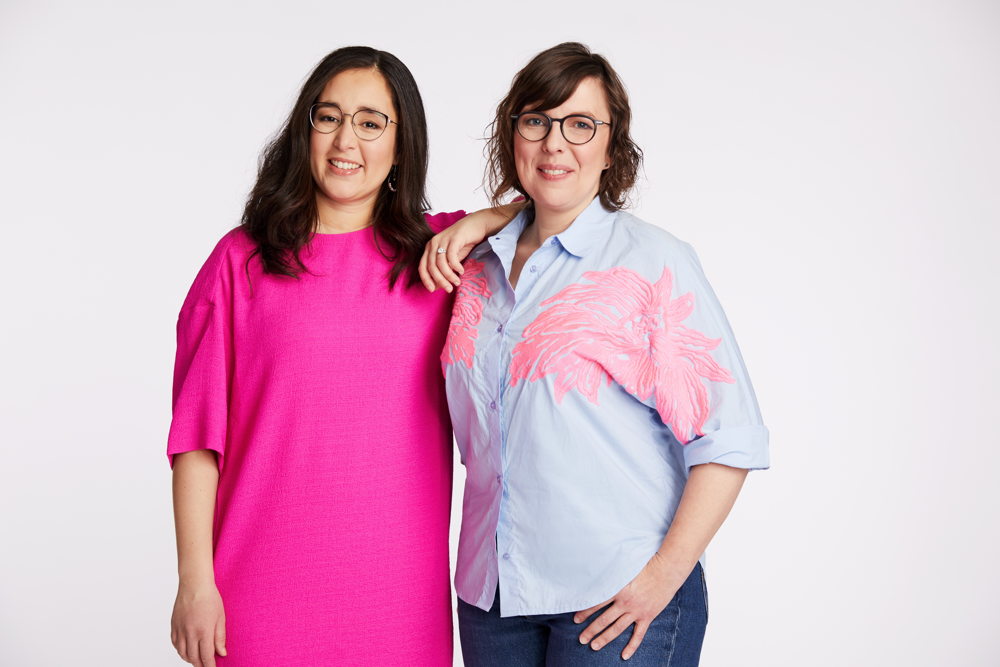 Charlotte Crul en Chaima Saysay – © VRT