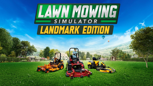 Lawn Mowing Simulator est disponible dès maintenant sur Nintendo Switch™