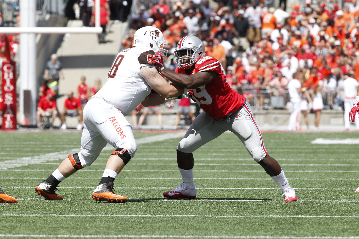 No. 3 OL Ryan Hunter Bowling Green (Photo Credit: University of Bowling Green)