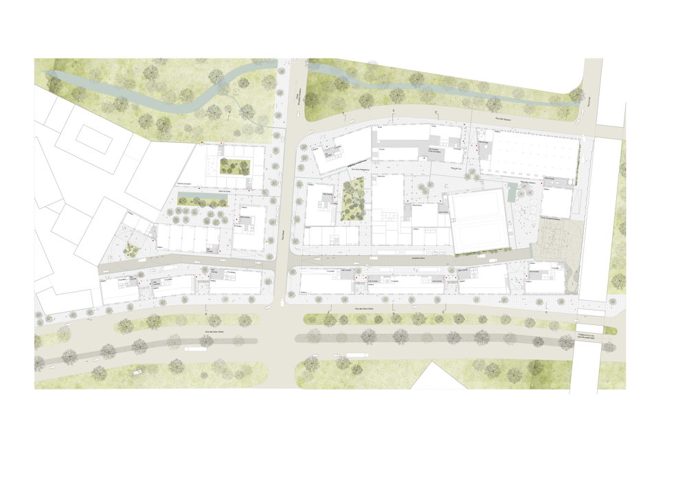 citydev.brussels - BGHM - Kleine Eiland CityGate II - Ground floor - © SBa KSA AHA noA citydev.brussels - BGHM - Kleine Eiland CityGate II - Ground floor - © SBa KSA AHA noA