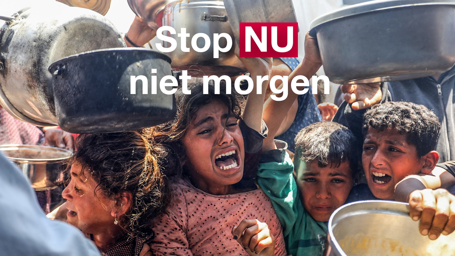 Stop NU, niet morgen.