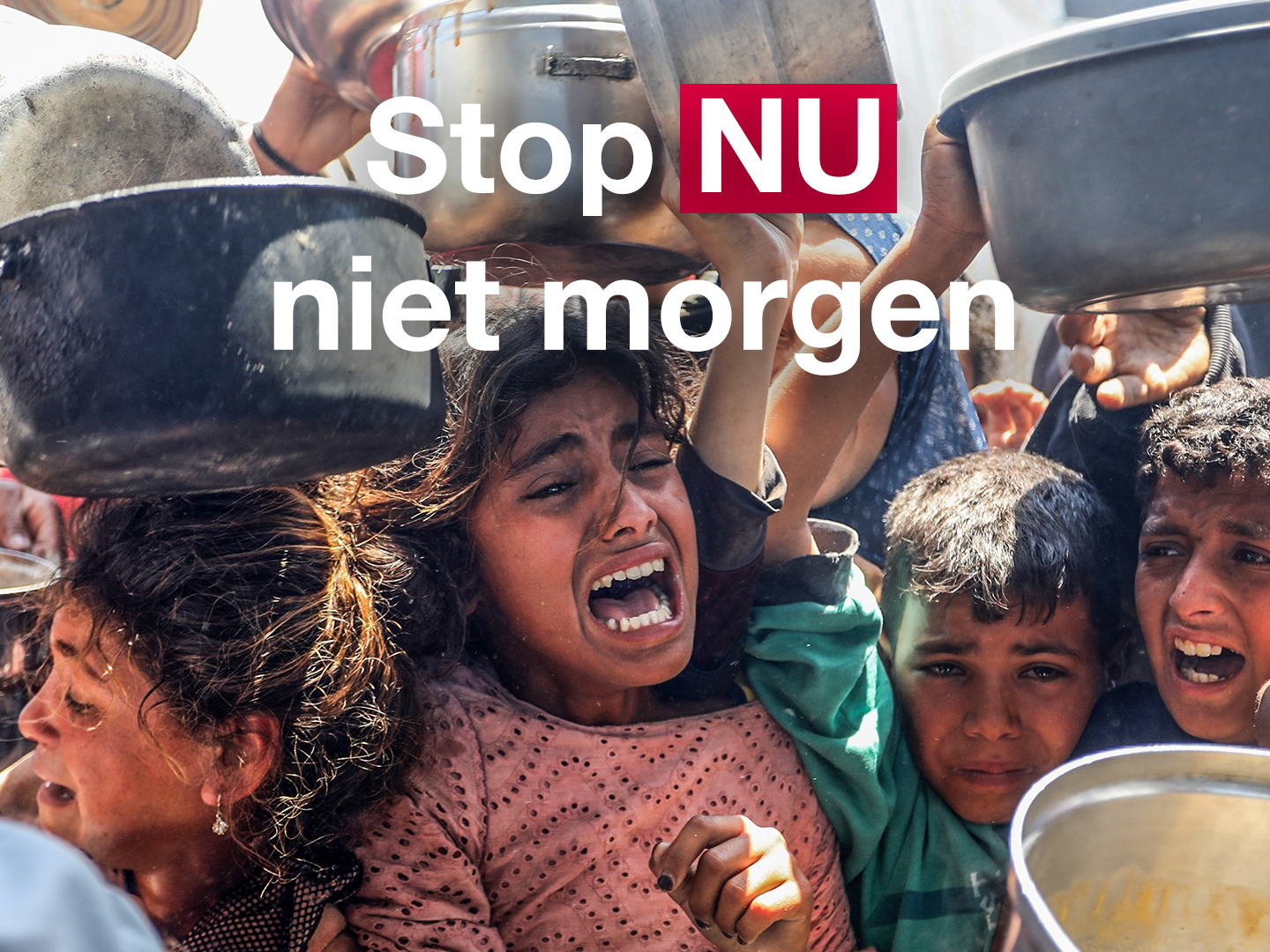 Stop NU, niet morgen.