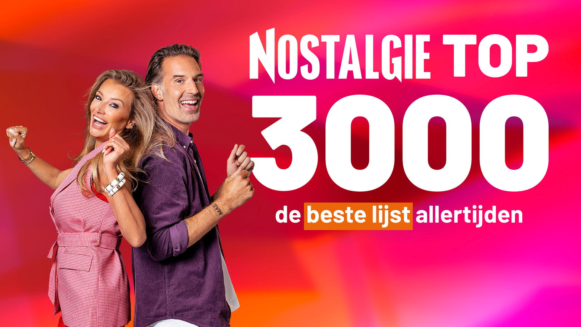 Michael Jackson grootste hitleverancier in de 5de editie van de 'Nostalgie Top 3000, de beste lijst allertijden' 