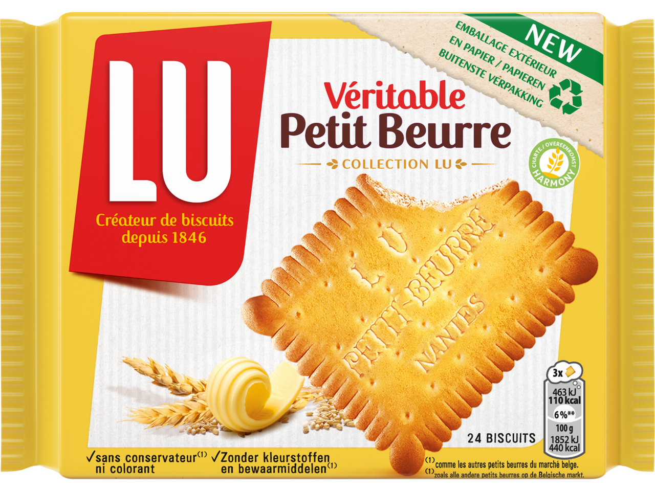 Mondelēz International et Saica dévoilent un nouvel emballage
papier innovant pour le « Véritable Petit Beurre » de LU,
réduisant d’environ 63 % l'utilisation de plastique vierge par paquet