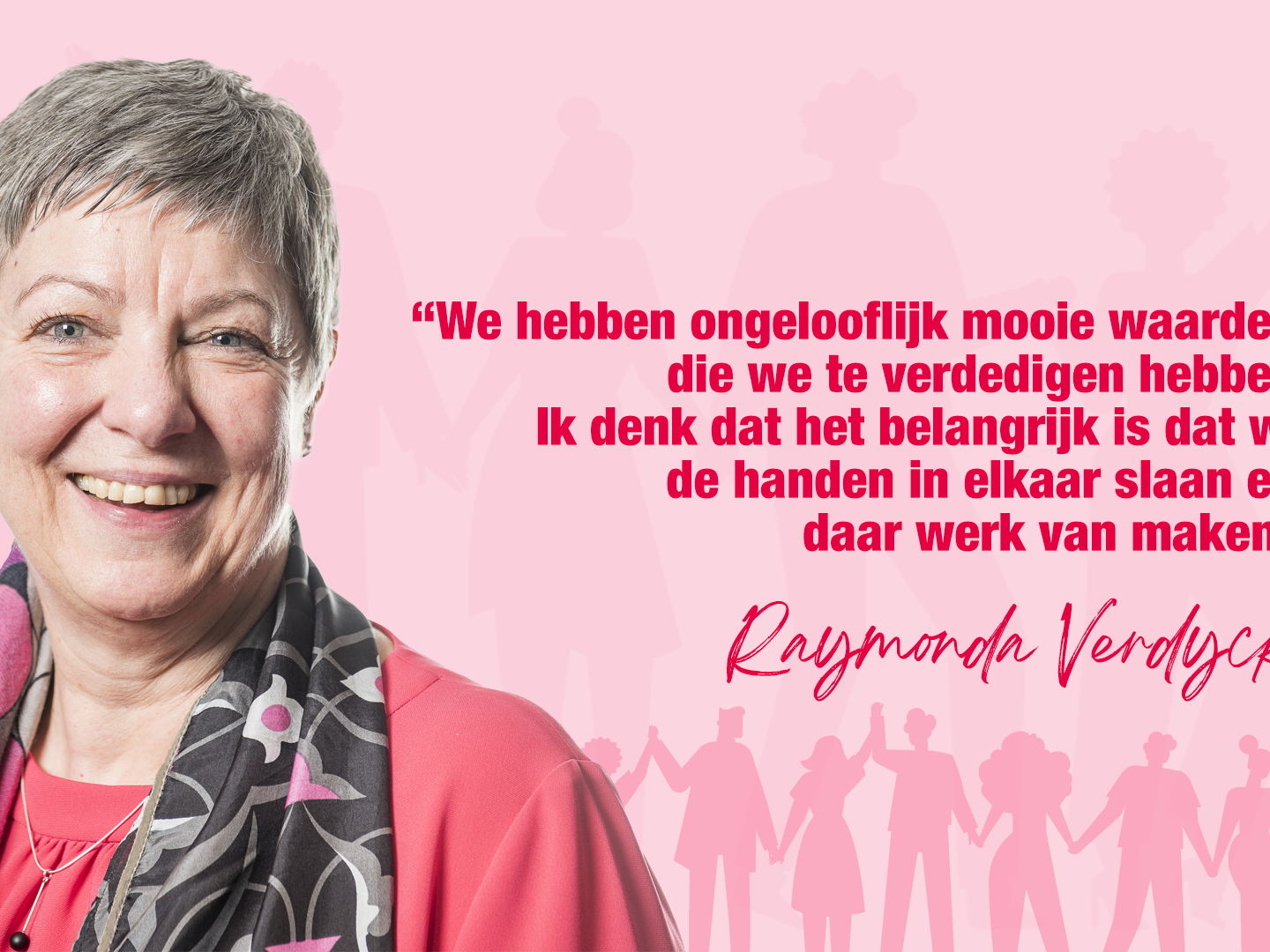 Raymonda Verdyck is verkozen tot nieuwe voorzitter van deMens.nu 