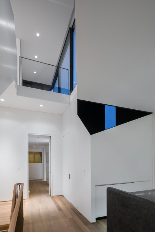 View of fifth floor. Photo by Alan Tansey.