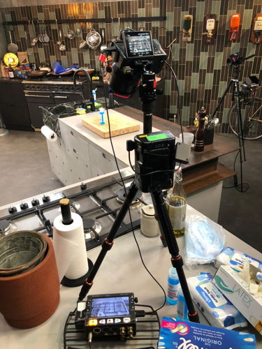 Onbemande camera's in de keuken van Dagelijkse kost (c) VRT
