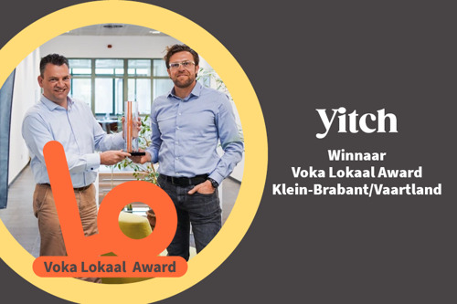Yitch wint Voka Lokaal-award Klein-Brabant/Vaartland