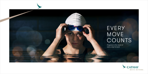 Cathay welcomes Olympic medallist Siobhan Haughey 
as its new brand ambassador