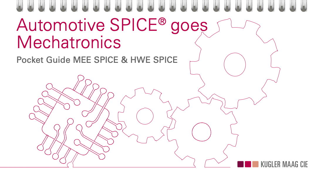 Titelbild: Pocketguide „Automotive SPICE goes Mechatronics“
