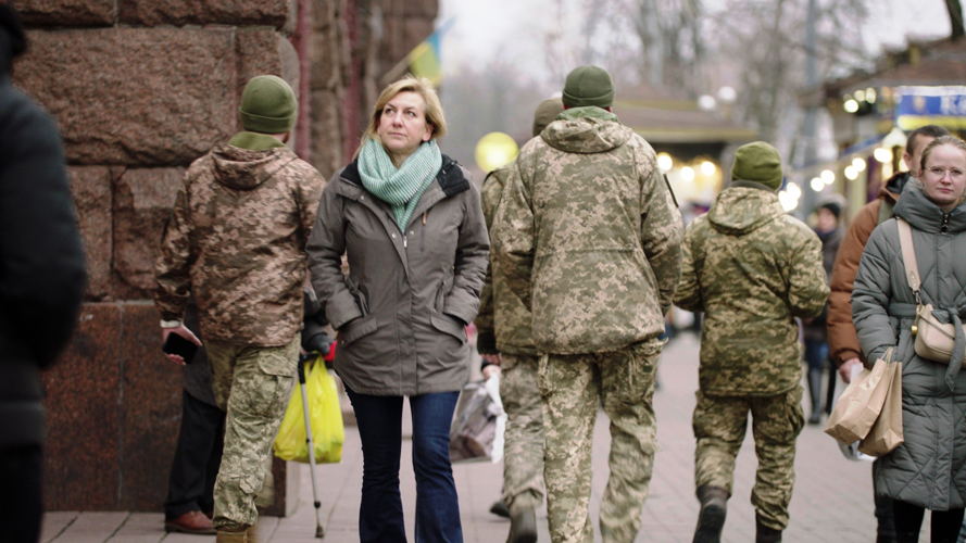 Inge Vrancken in Kiev
