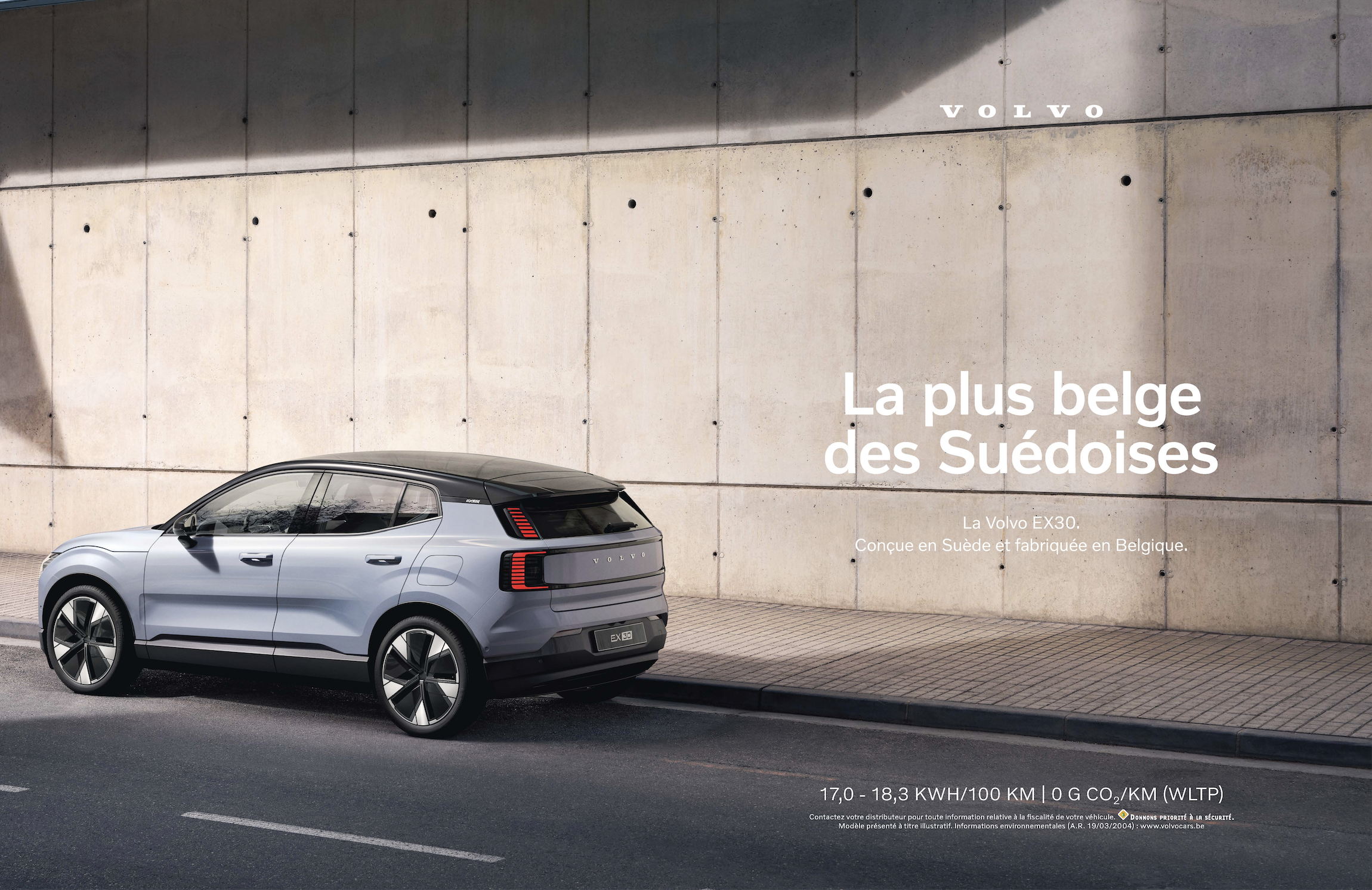 Volvo EX30 : La plus belge des Suédoises – innovation suédoise et fierté gantoise 