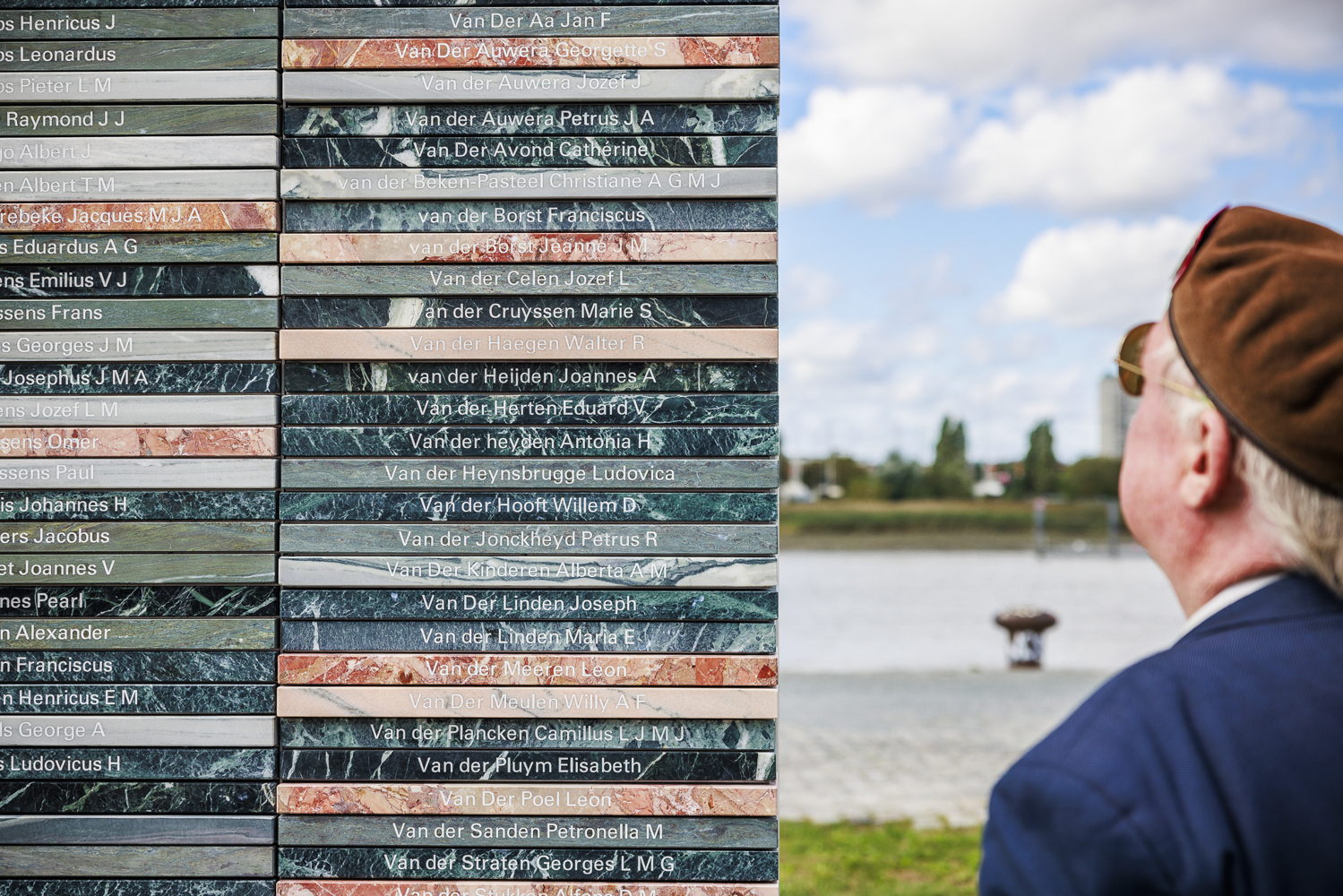 Mock-up van het toekomstige Namenmonument. © Victoriano Moreno.
