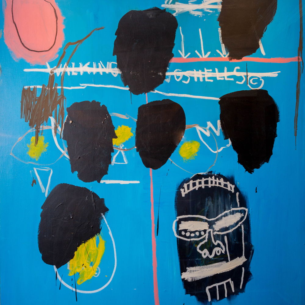 "Untitled" (1984) by Jean-Michel Basquiat 