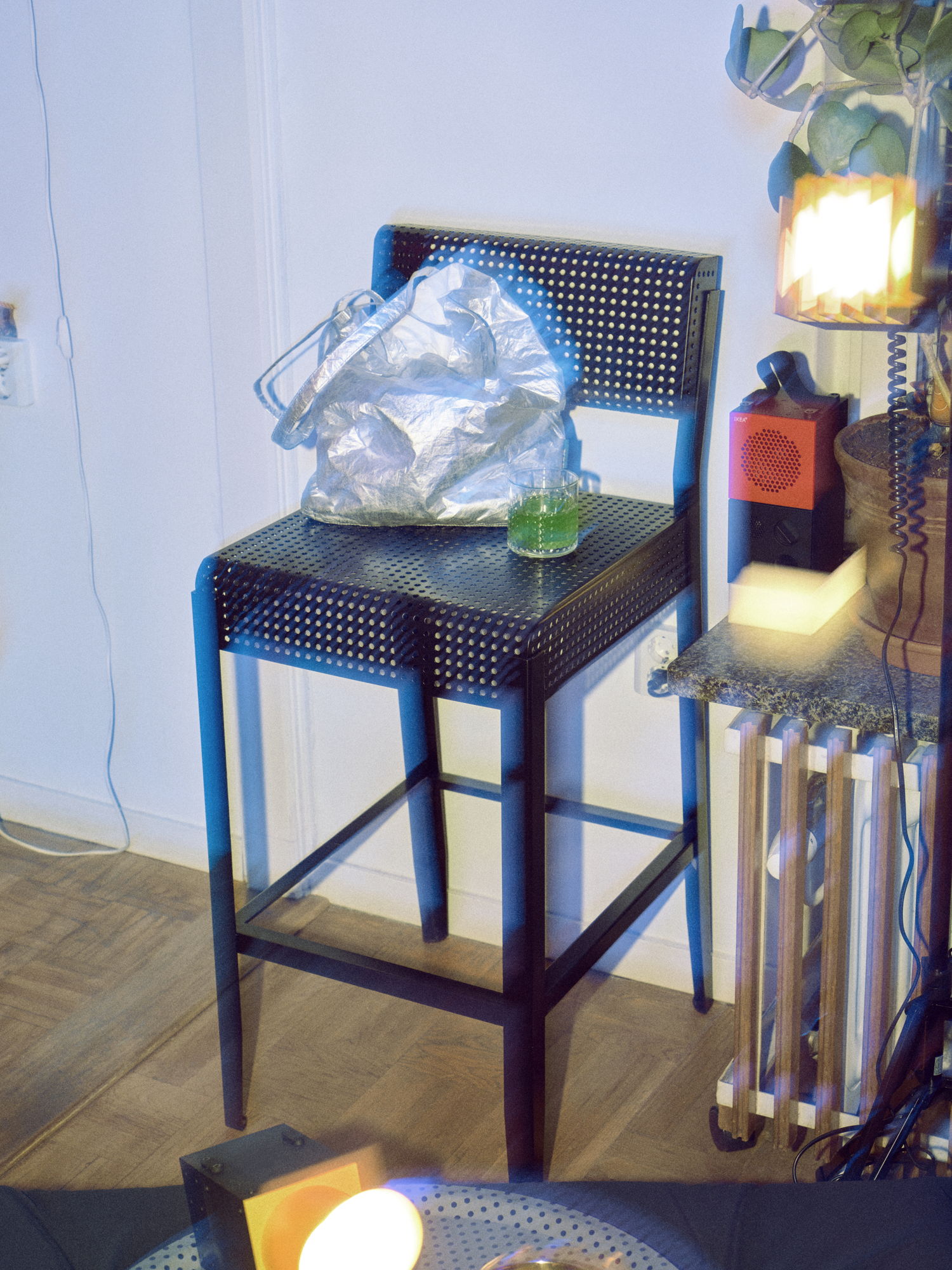 IKEA_FREKVENS_Bar stool/backrest black_€69,99