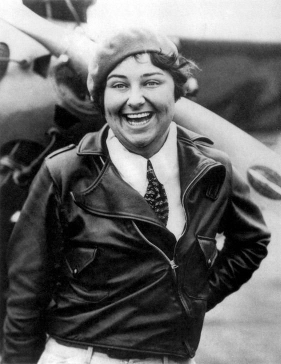 Pancho Barnes, pioneer aviator and stunt pilot. Undated AKG8147595 © akg-images / NYPL / Science Source Pancho Barnes, pioneer aviator and stunt pilot. Undated AKG8147595 © akg-images / NYPL / Science Source