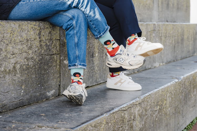 Florence Reuter et June © #mucosocks Mucovereniging Florence Reuter et June © #mucosocks Mucovereniging