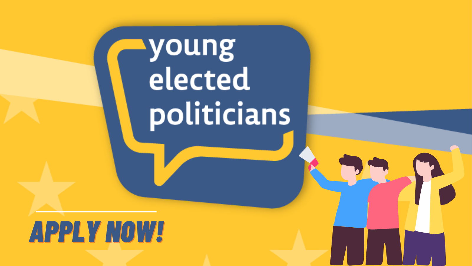 New call for the Young Elected Politicians Programme 2024