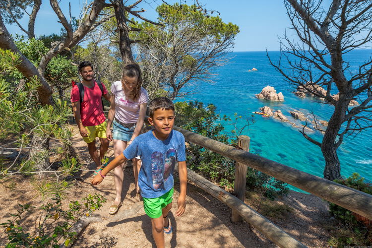 Coastal path. Sant Feliu de Guíxols. Xevi F. Güell. Arxiu Imatges PTCBG