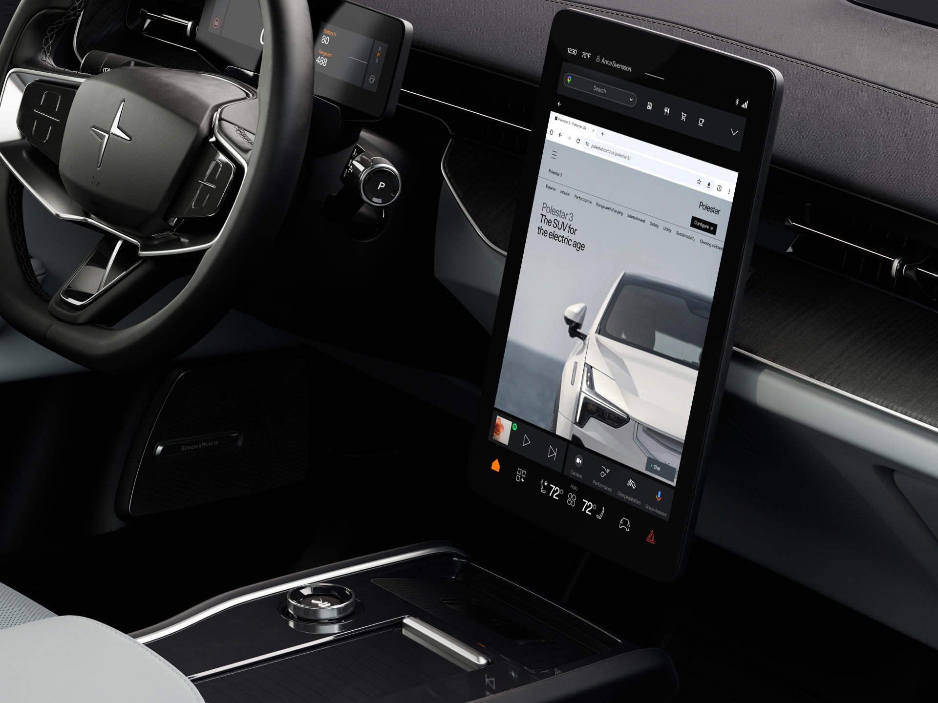 Polestar und Google auf der CES 2024: Neue Maßstäbe für Fahrzeugfunktionen  