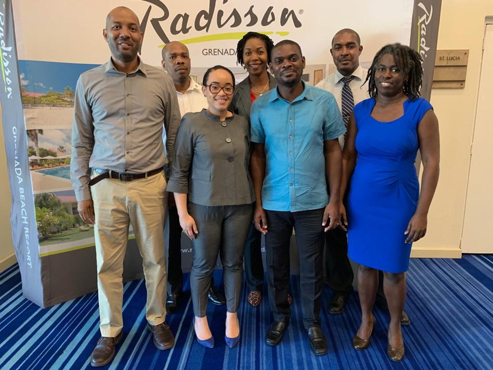 Delegation from the OECS Commission.