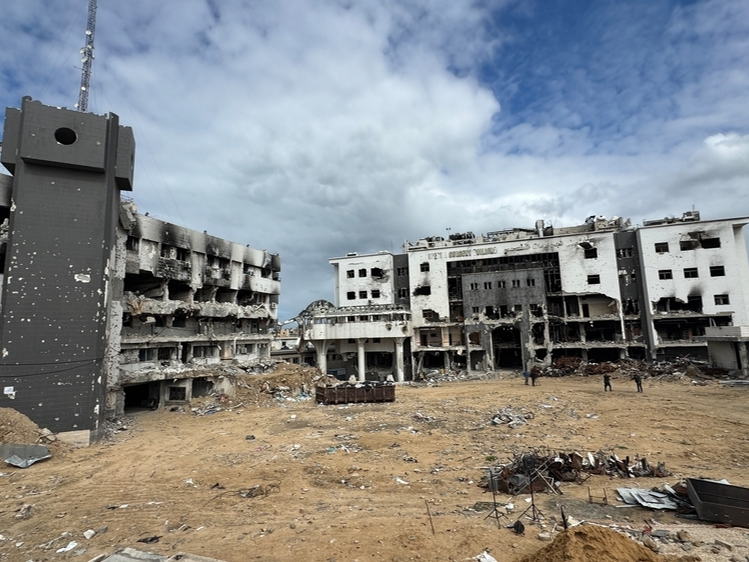 Gaza European Hospital buiten gebruik na Israëlische aanval  