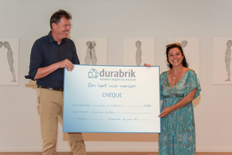 CEO Joost Callens en Anneleen Fransen (Boven de wolken)