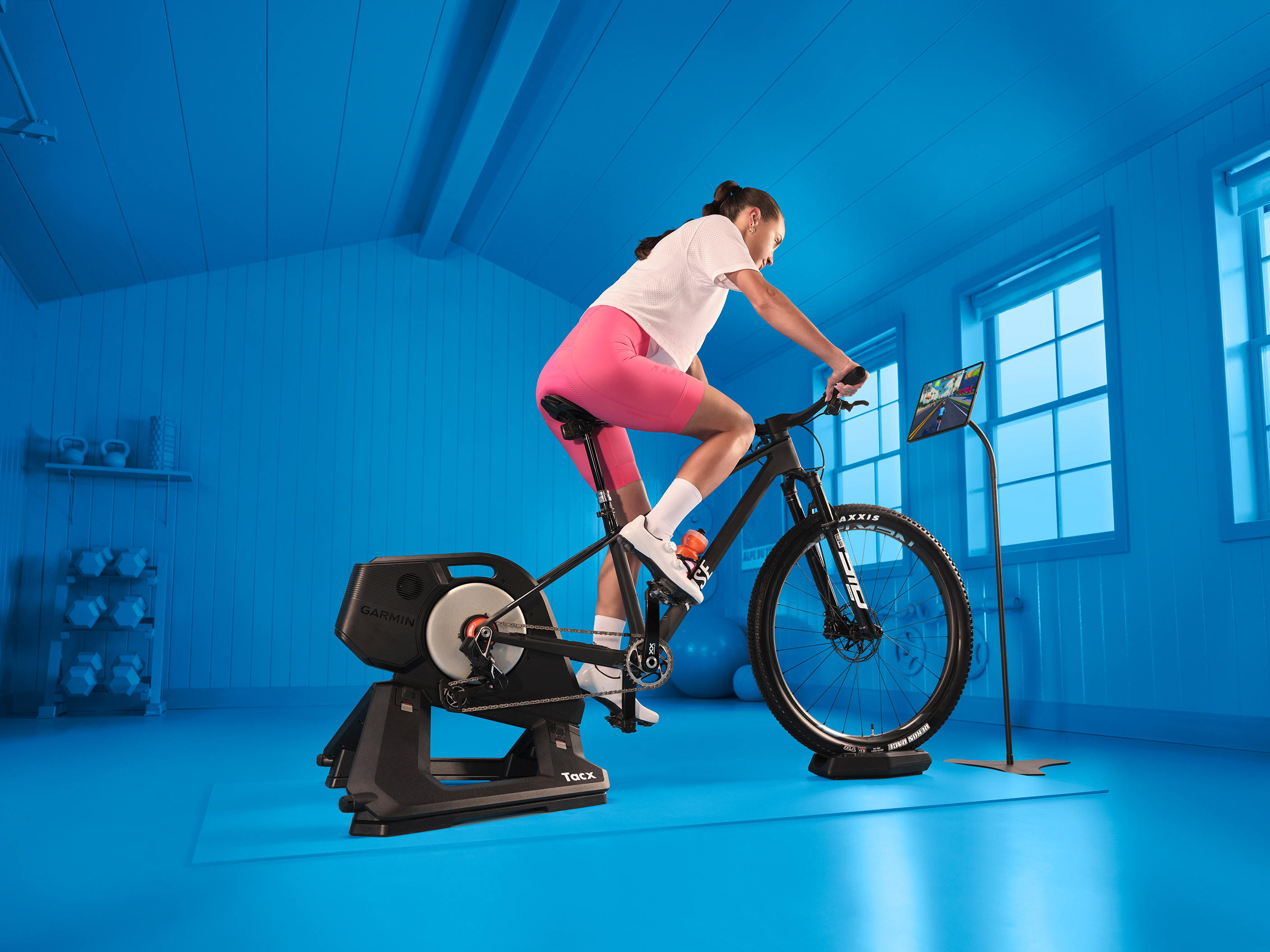 Zwift virtuelle Schaltfunktion für Tacx NEO Smart Trainer