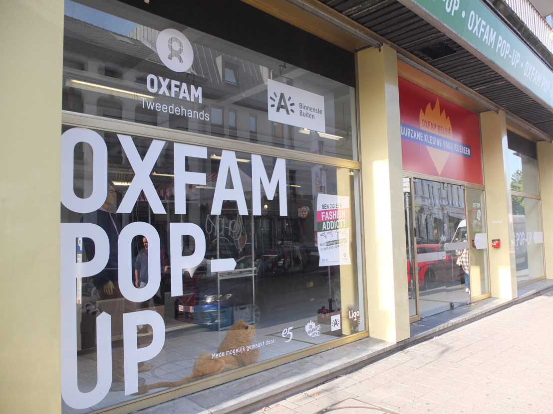 Stad en Oxfam-Solidariteit openen tijdelijke winkel in Kerkstraat